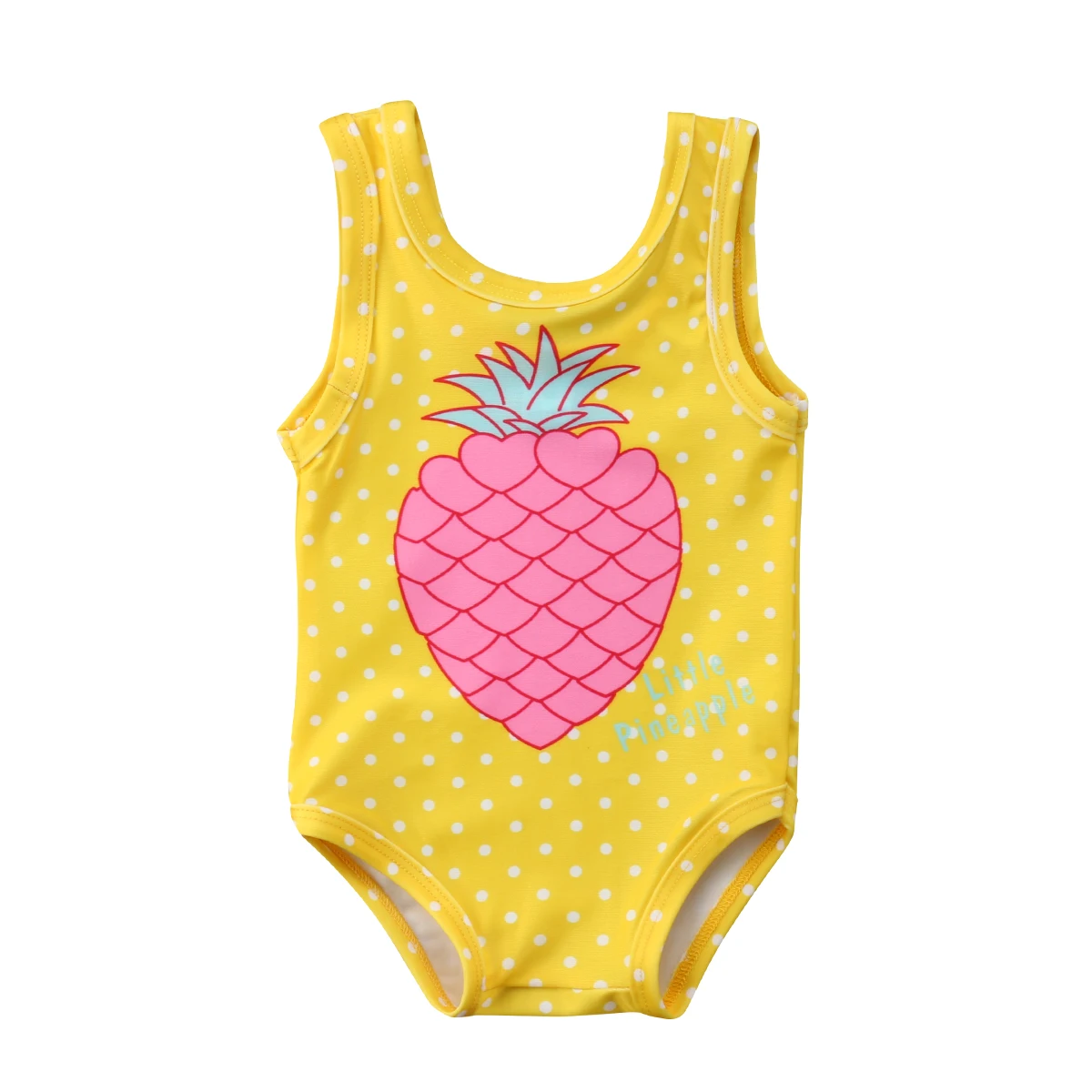 baby girl pineapple swimsuit