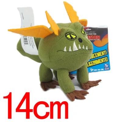 13-49 см Как приручить ваши Плюшевые игрушки-Драконы большого размера Ночная фурия Беззубик Gronckle Deadly Nadder Dragon фаршированный плюшевый подарок для детей - Цвет: 14cm