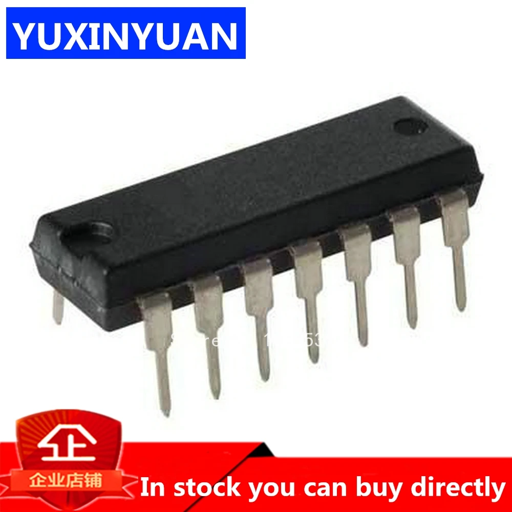 1 шт. PIC16F676-I/P PIC16F676 16F676 DIP14 IC MCU 8BIT 1.75KB флэш-14DIP