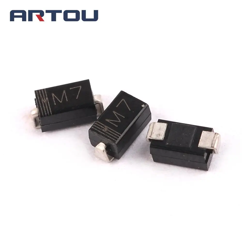 500 шт SMD выпрямительный диод 1N4007 IN4007 M7 SMA 1A 1000V|diode 1n4007|rectifier dioderectifier diode 1n4007 |