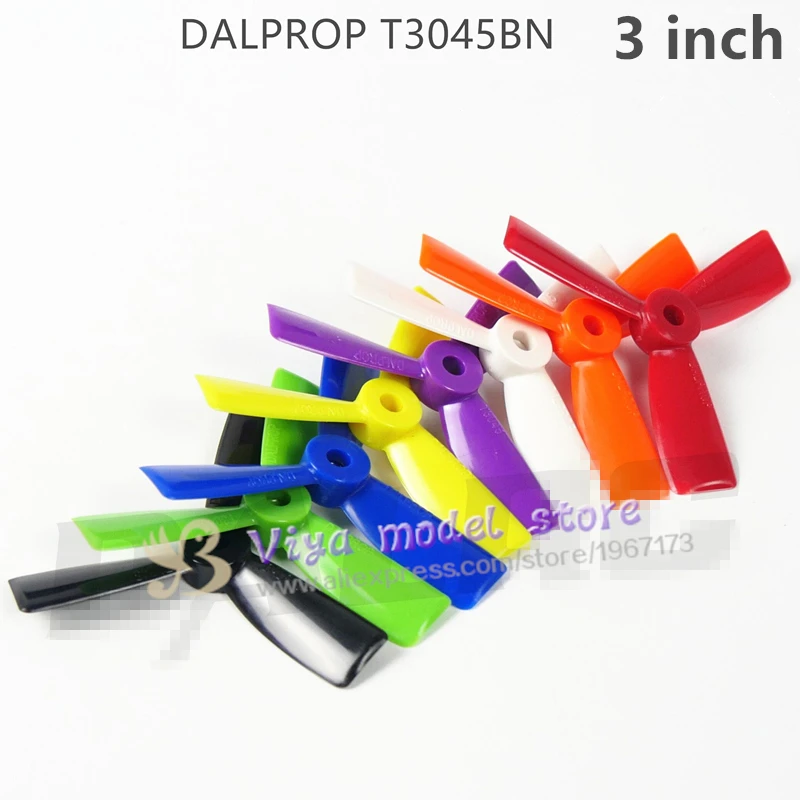 DALPROP 6 pairs T3045BN 3 blades Bullnose Propeller CW /CCW for DIY mini 130 QAV150 160 Racing Quadcopter 3 inch propeller|racing quadcopter|3 bladescw propeller - AliExpress