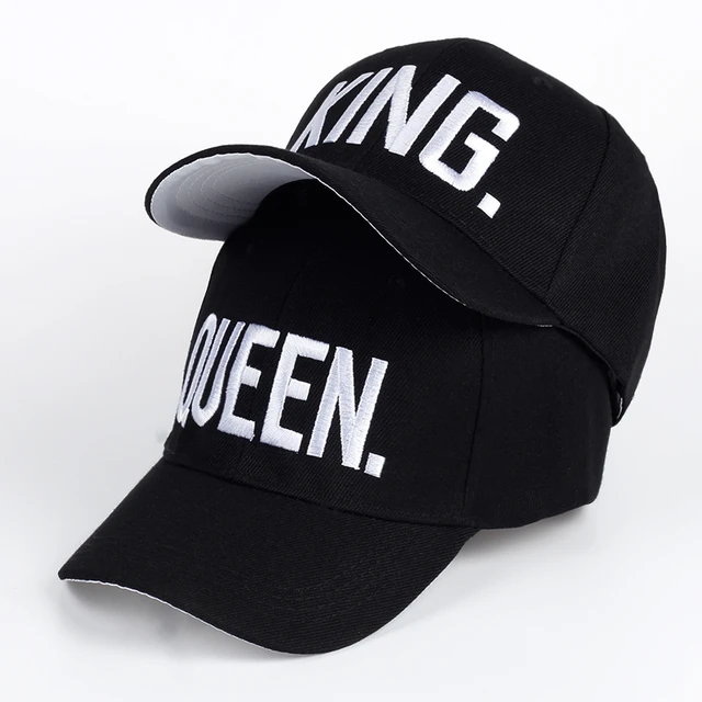 Queen Couple Cap Men | Snapback Caps King Queen | Queen Black Cap Men Caps - Aliexpress