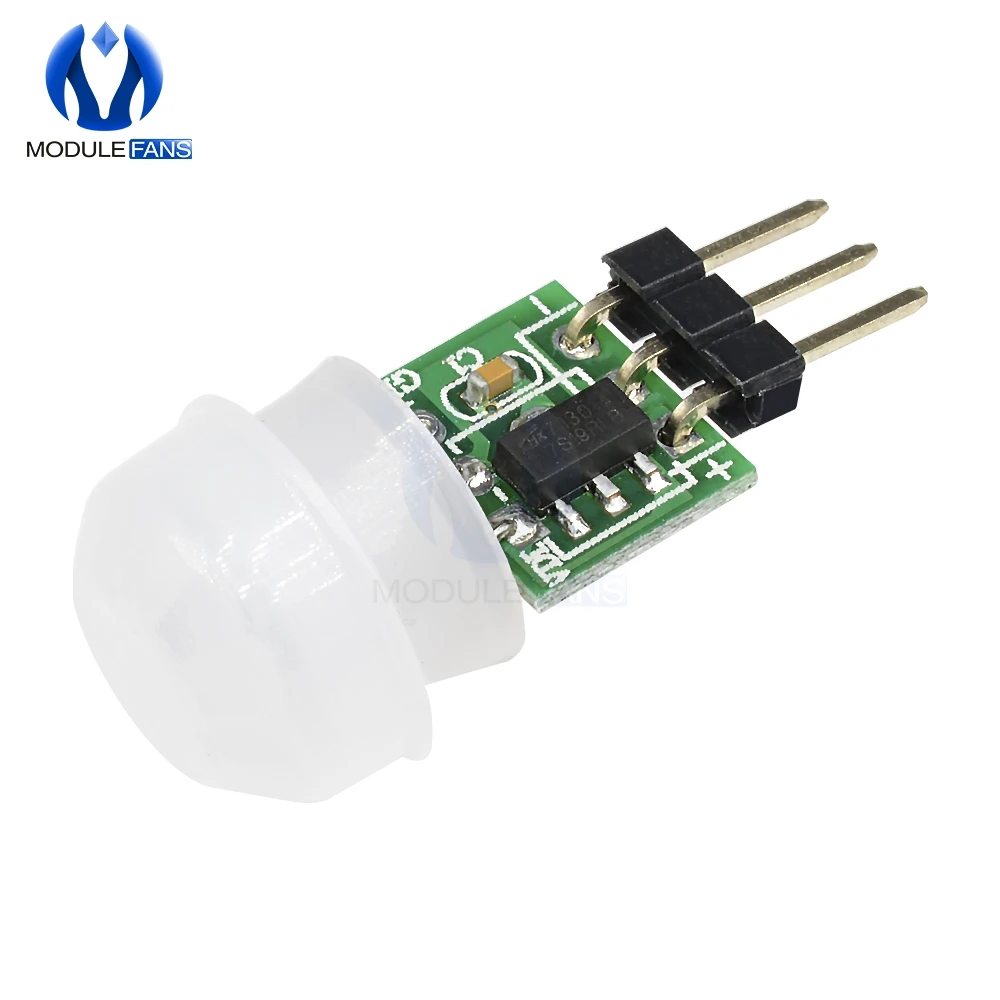 

Mini IR Pyroelectric Infrared PIR Motion Human Sensor Automatic Detector Module AM312 Sensor DC 2.7 to 12V Board