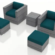 Диван мебель 5 шт. открытый клуб кресла для общения комплект