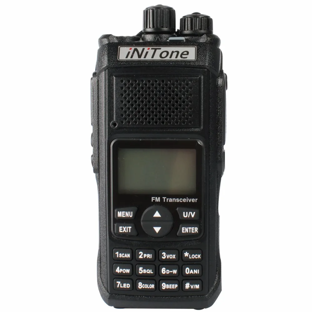 Two way radio iNiTone HT-568 12W Dual Band V-U 136-174MHz/400-470MHz Handheld portable ham Radio FM Transceiver walkie talkie