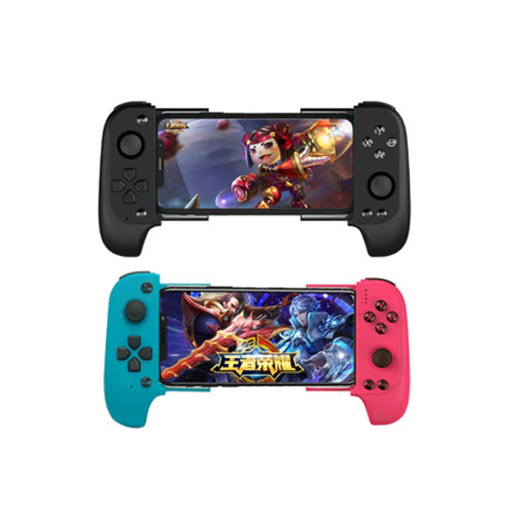 Koop Draadloze Bluetooth Game Handle Controller Telescopische Gamepad Joystick voor Android iPhone 8 X Telefoon Gaming Console Accessoires