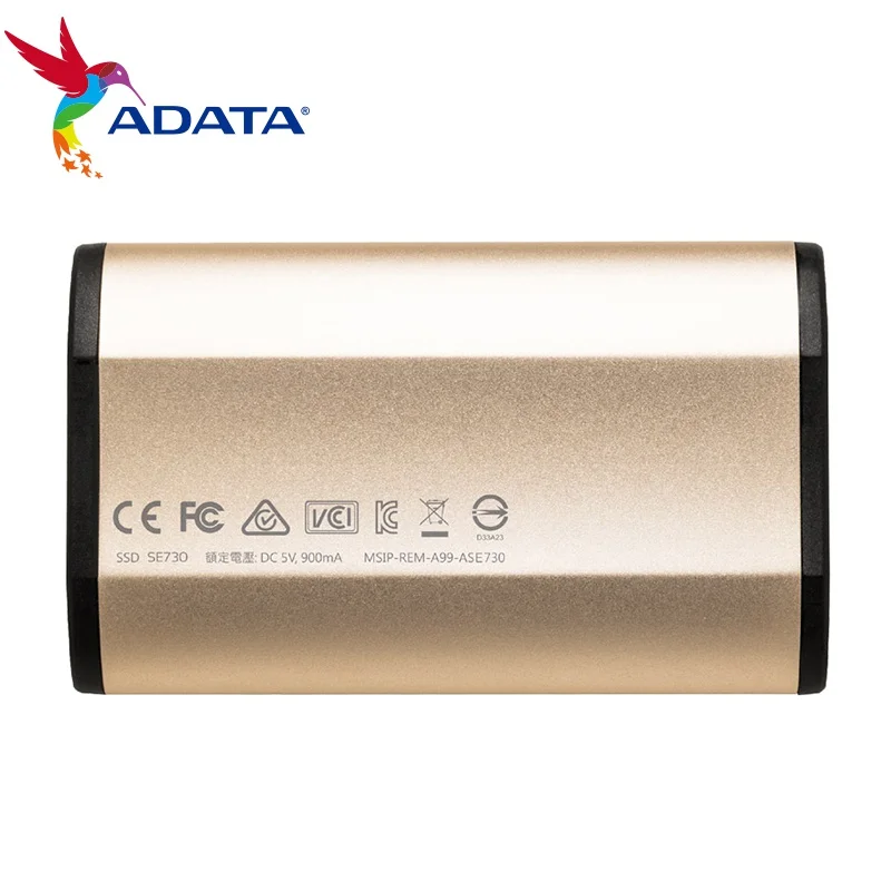 ADATA SE730 250G 512G Внешние твердотельные накопители USB 3 1 3D NAND флэш память повышает