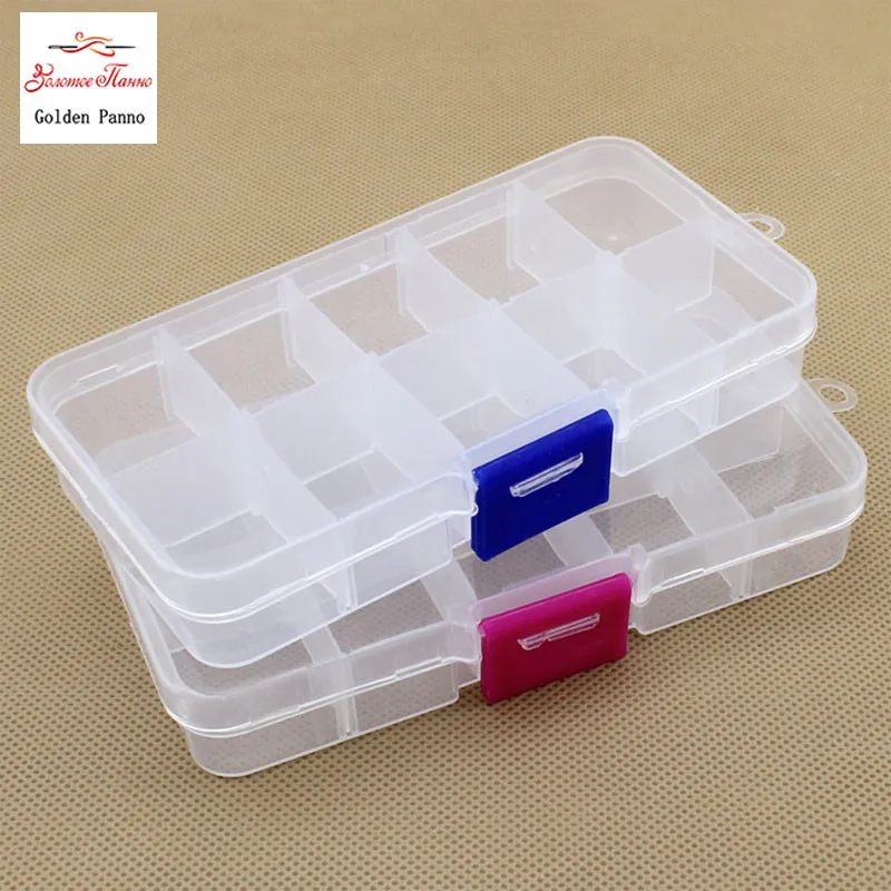 

Durable 10 Slots Cells Small Metal Kit Storage Case Container Screw Drill Bits Nuts Jewelry Beads Rhinestone Organizer Tool Box9