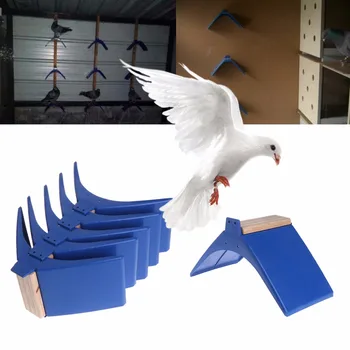 

5Pcs/set Pigeon Perch Plastic Heat Resistance Dove Rest Stand Roost Bird Cage Stand Holder Supplies High Quality S/M/L C42