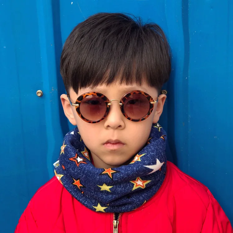 Новинка года; модный детский хлопковый шарф с воротником; бархатный теплый мягкий удобный шарф для мальчиков и девочек с круглым кольцом