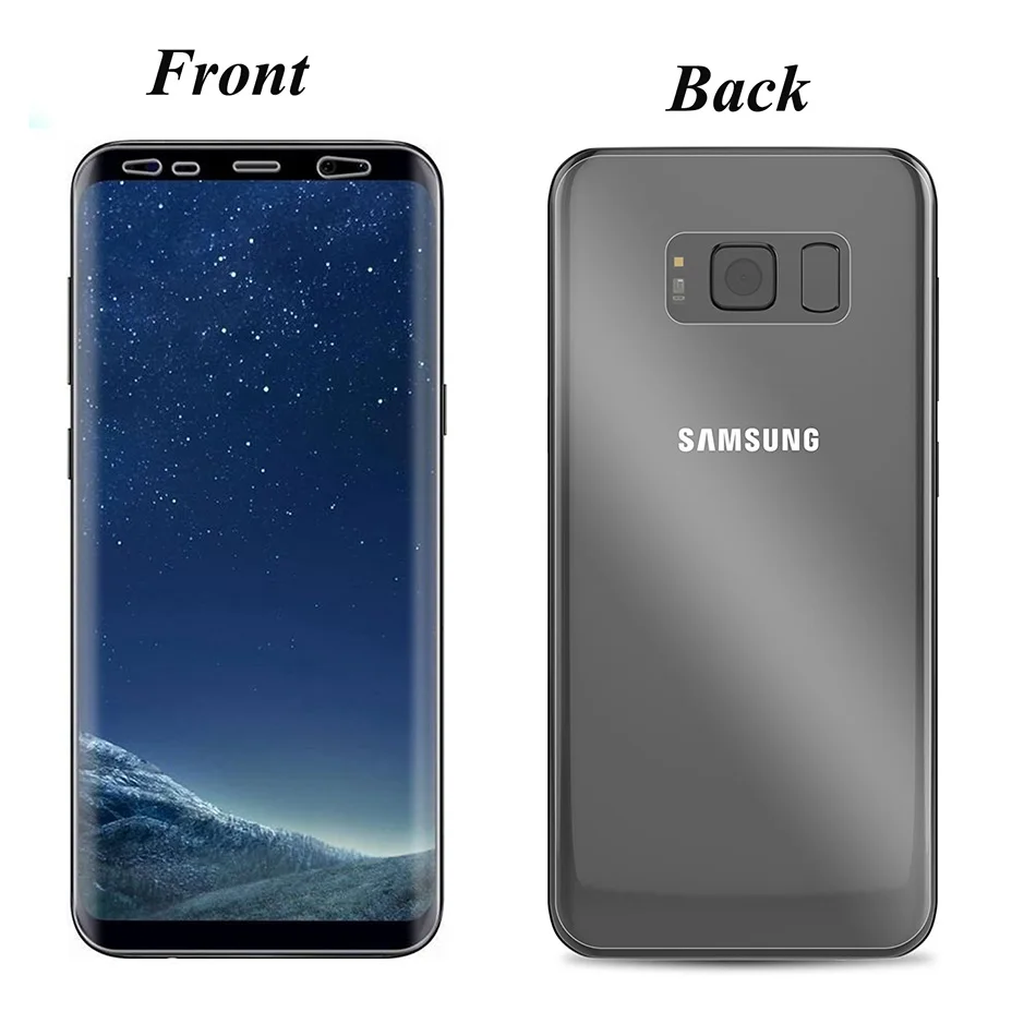 imágenes para 200 unids delantera y trasera protector de pantalla completa cobertura para samsung galaxy s8 s8 plus protector de pantalla completa cubierta de la película de tpu imágenes para 200 unids delantera y trasera protector de pantalla completa cobertura para samsung galaxy s8 s8 plus protector de pantalla completa cubierta de la película de tpu