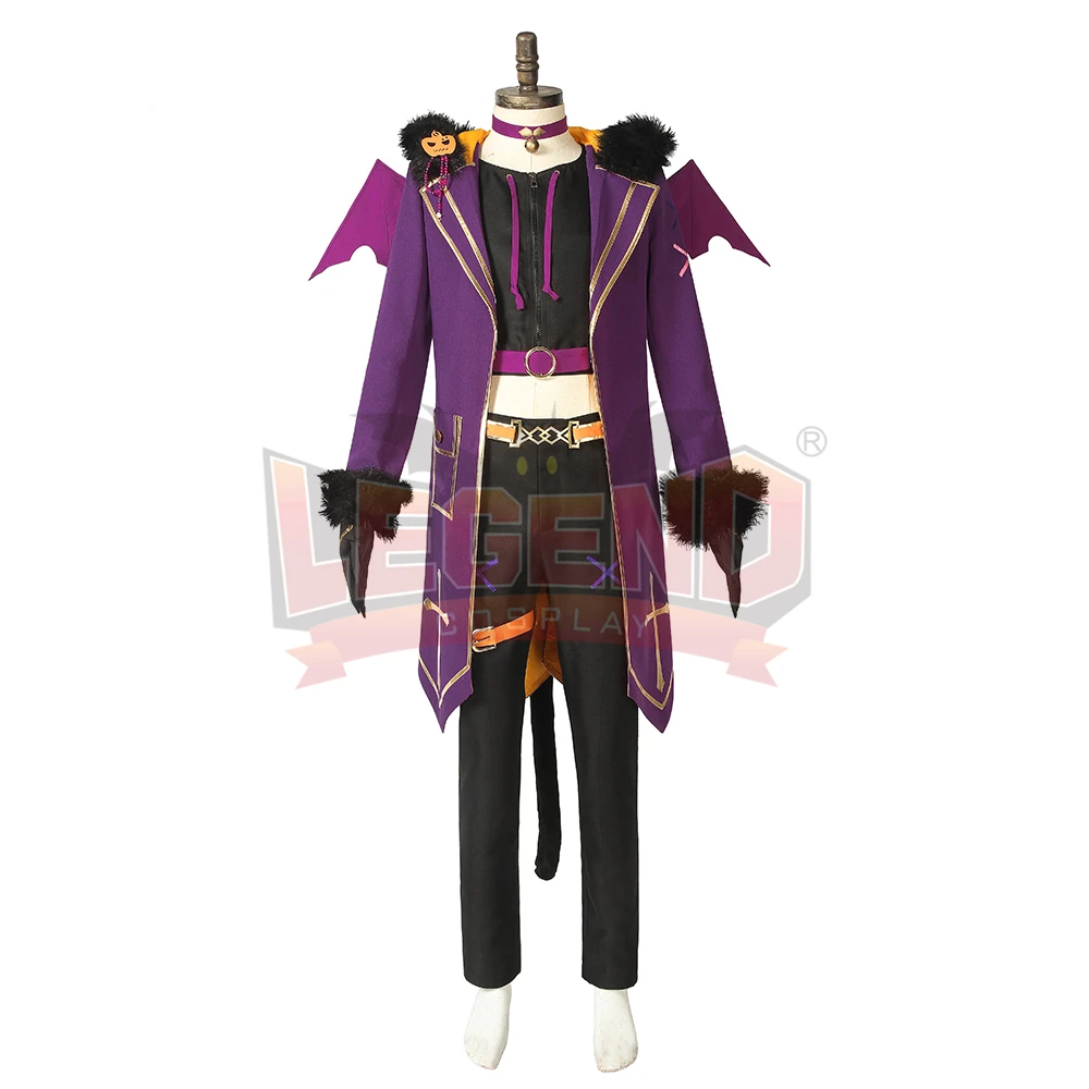 

Ensemble Stars Trickstar Mao Isara Cosplay costume adult costume all size custom made outfit with ear