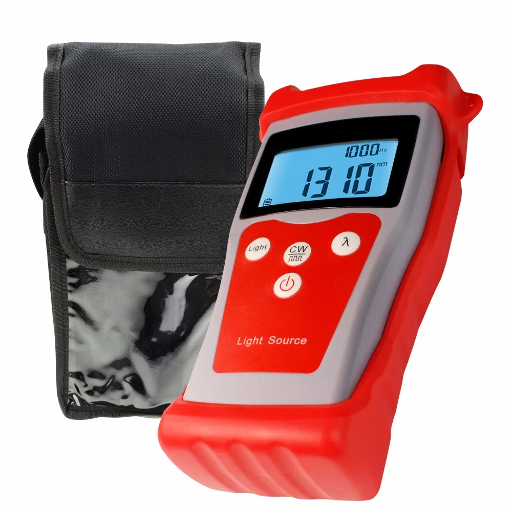 Optical Light Source Fiber Handheld/ Desktop with 1310/ 1550nm Wavelength Selection Single Mode with FC Connector цена Optical Light Source Fiber Handheld/ Desktop with 1310/ 1550nm Wavelength Selection Single Mode with FC Connector цены онлайн