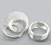 DoreenBeads Steel Wire Memory Beading Bracelets Components Round Silver color Jewelry Findings 5cm-5.5cm Dia, 15 Loops 2022 new ► Photo 3/3