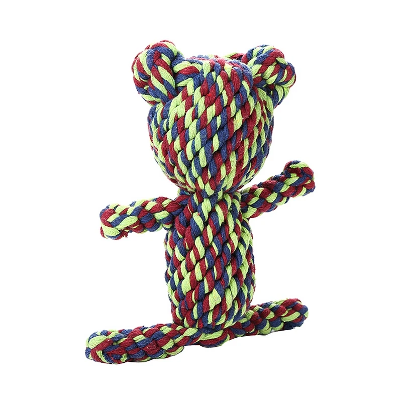 rope teddy bear dog toy