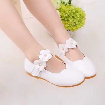 

1-12 Year Kids Baby Toddler Girls Dance Shoes Children Wedding Party Dress Princess Leather Shoes For Girls School Dance Shoes