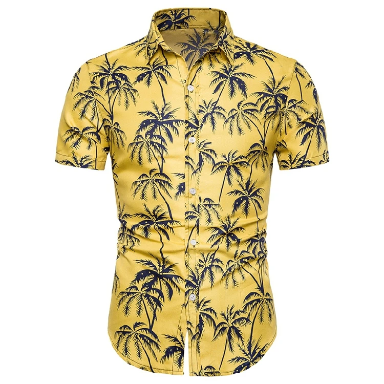 Two Piece Set Men Hawaiian print Short Sleeve T Shirt Cropped Top+Shorts Men's Tracksuits 2019 New Causal Tops Short Trousers Two Piece Set Men Hawaiian print Short Sleeve T Shirt Cropped Top+Shorts Men's Tracksuits 2019 New Causal Tops Short Trousers