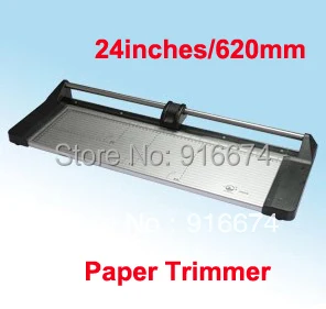 Fast Free shipping Portable 24 inches 620MM Professional Paper PVC Cutter Manual Rotary Trimmer professional cutter | Инструменты