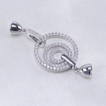

Heart Shape Buckle Connector Jewelry Findings For DIY Jewelry Necklace Bracelet Making Jewelry Accessories