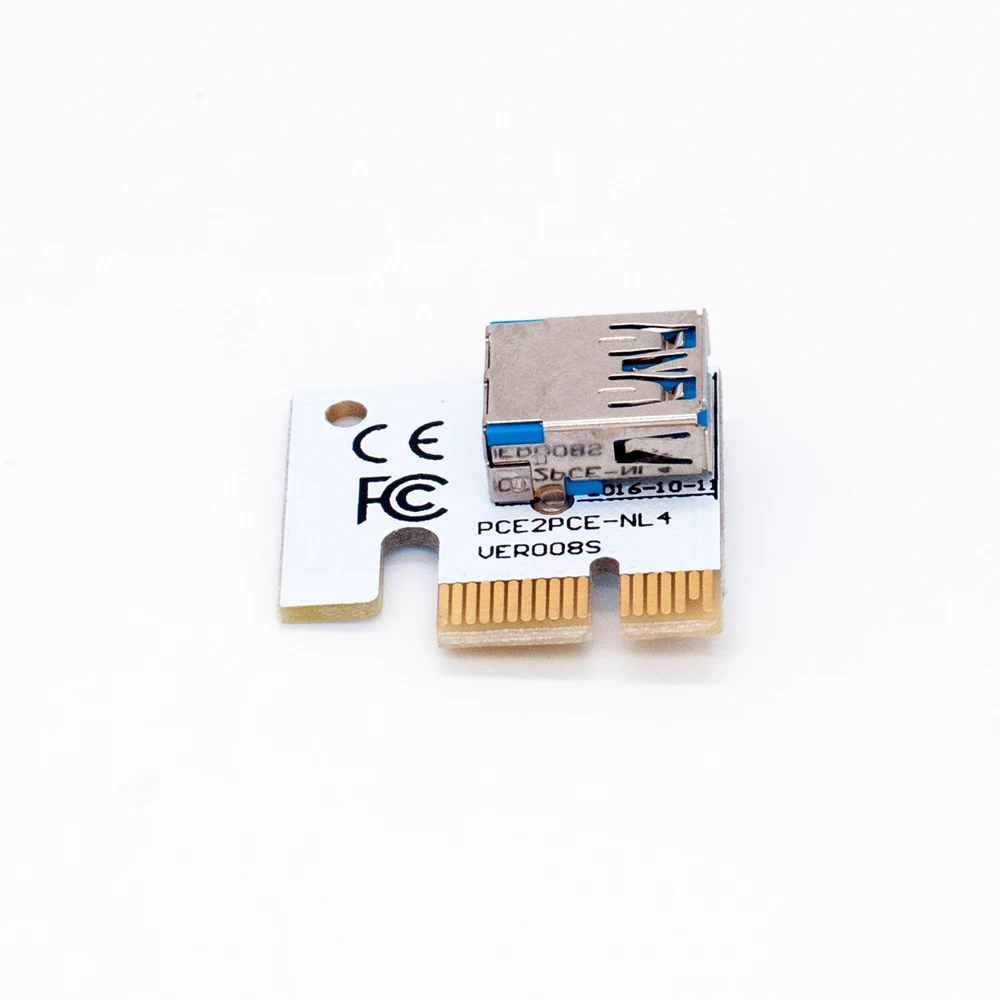 PCI 1X e X1 Riser 90 градусов Card адаптер к USB для 006 006C 007S 008S|pci-e x1|pci 1xto usb |