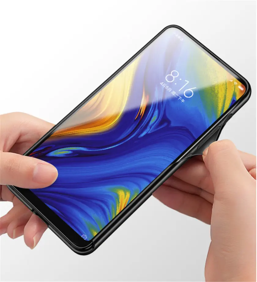 Стеклянный чехол Aixuan для Xiaomi mi x 3 Xiaomi mi x 3 mi x3, чехол из закаленного стекла, силиконовый защитный полный чехол s