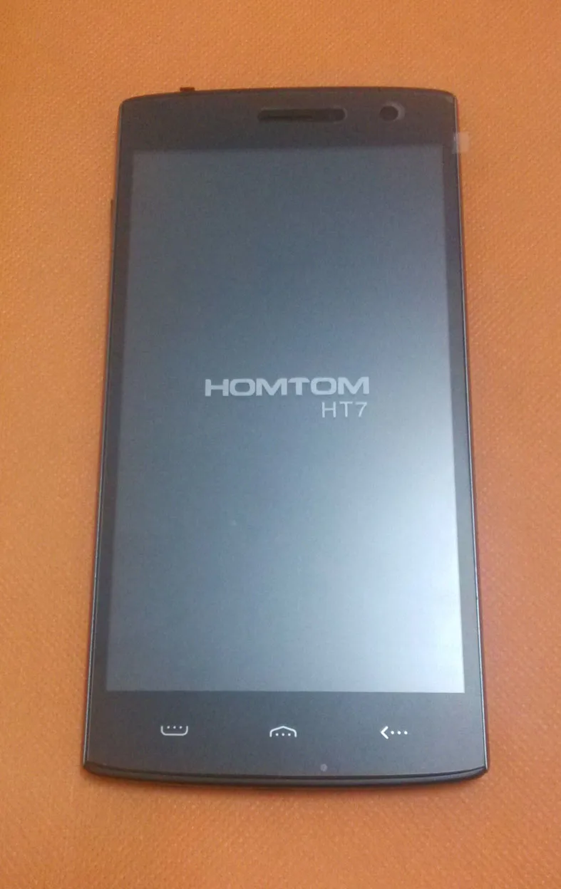 

Original LCD Display + Touch Screen Digitizer +Frame for HOMTOM HT7 MTK6580 5.5 inch 1280x720 HD Quad Core Free shipping