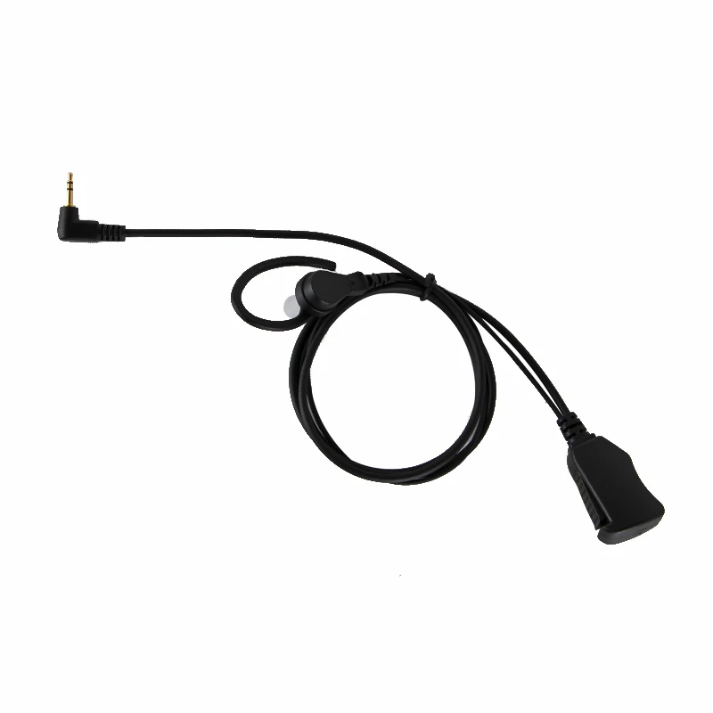 1 штырьковый зажим ушной крючок гарнитура с микрофоном PTT для Motorola Talkabout Radio Walkie