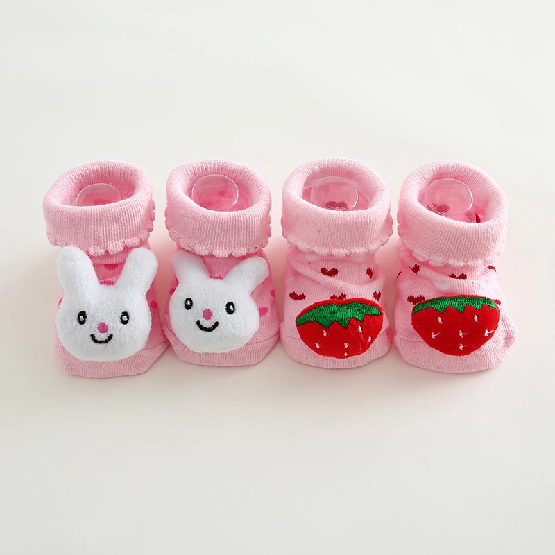 Baby Socks Cotton Baby Socks Cartoon Anti Skid Socks Newborn