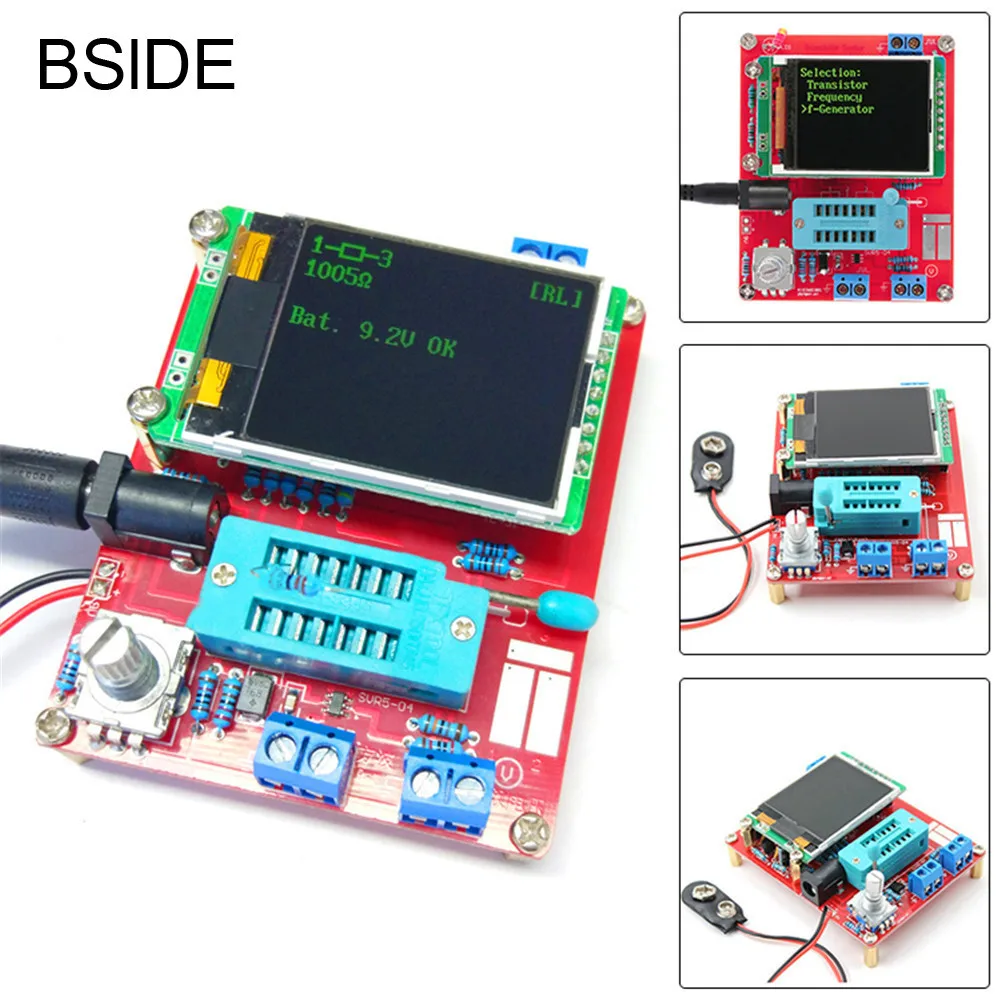 

Multifunctional Tester GM328 Transistor Tester Resistance Inductance Capacitance Meter ESR Instrument DIY Kit