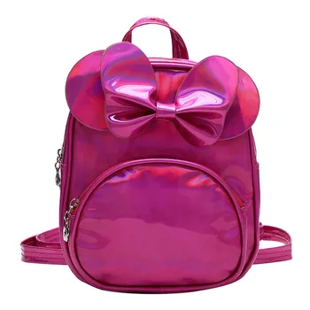 

Mini Backpack School Bags for Girls Children Kid Fashion Solid School Shoulder Backpack Tote Bags for Women Travel Mochila