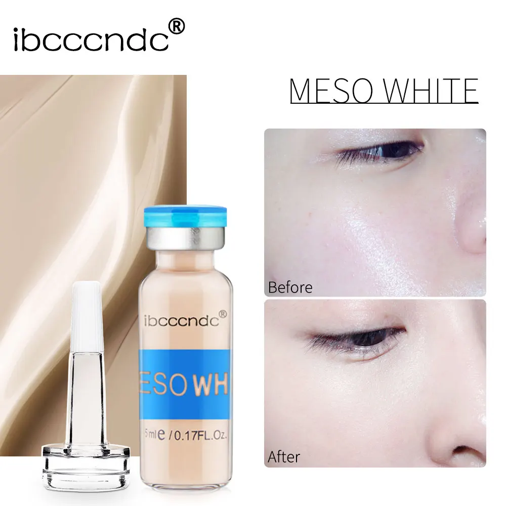 

5ml Makeup BB Glow Skin Cream 10pcs/set Korean Meso White Brightening Serum Natural Skin Whiteing Concealer Make Up Foundation