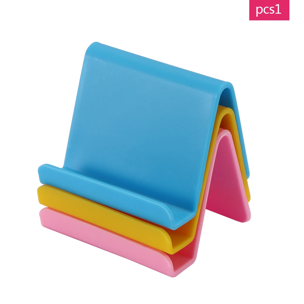 

Powstro Candy Color Phone Stand Korean Style Mobile phone Bracket Mini Portable Fixed Holder Color Randam