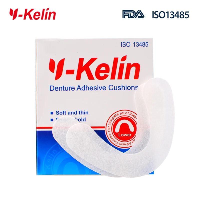 Y Kelin Denture Adhesive Cushion (Lower) 30 counts soft comfort denture