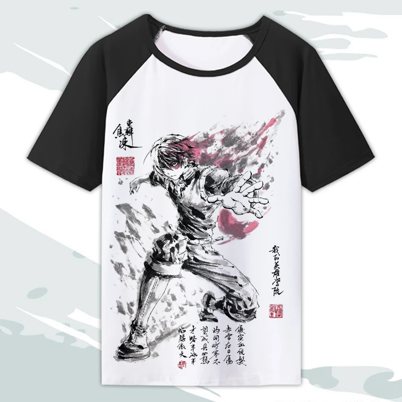 Футболка Boku с героями аниме Моя геройская академия футболка izuku midoriya для мужчин и