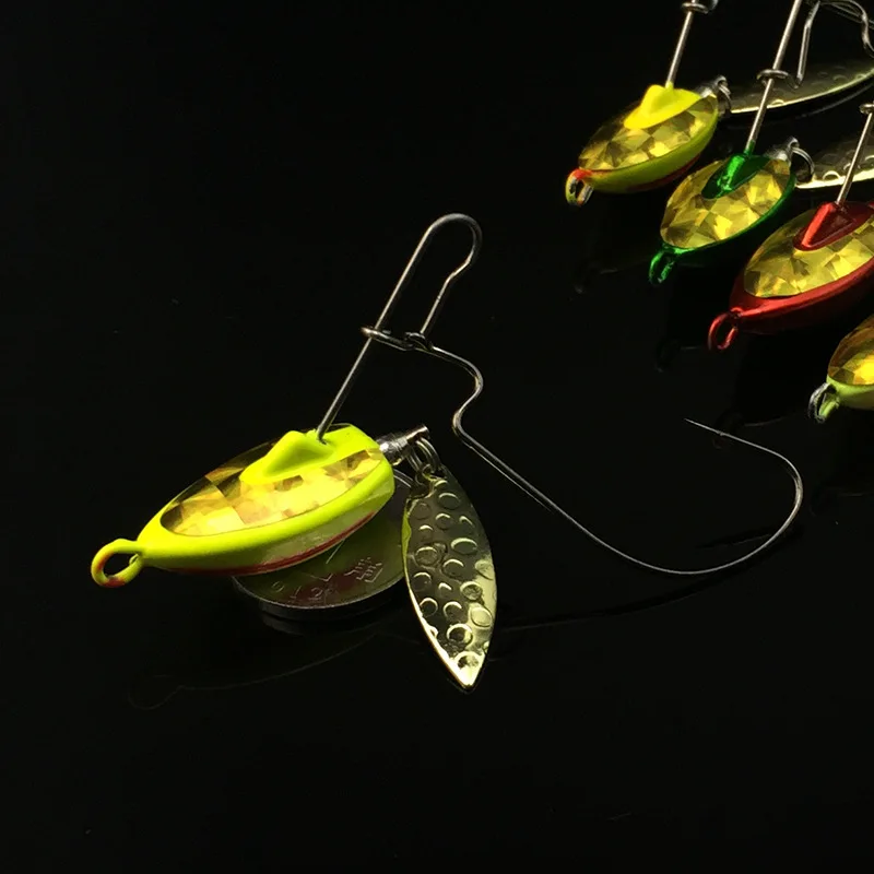 Fishing Metal Japan Lure Multi purpose Jig Fish Head With Spoon Blade