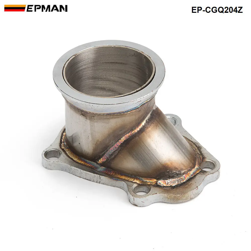 EPMAN - TD04 5 Bolt Turbo Downpipe Flange to 3" V Band Conversion Adaptor For Subaru Forester 2004-2008 EP-CGQ204Z