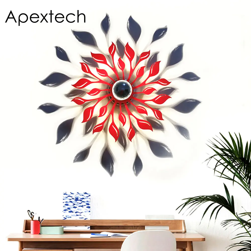 

Apextech LED Art Patterns Shadow Light 5W Creative Indoor Decor Lighting Hotel Bedside Night Light Living Room Wall Lamp
