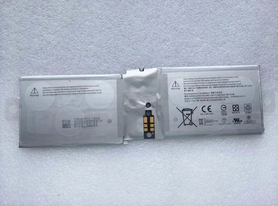 18Wh 2387 мА/ч DAK822470K планшетный ПК Батарея для Microsoft Surface Book CR7 CR7-00005 13 5 серии |