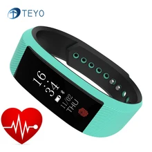 Teyo Новый Smart Band W808S Bluetooth сна монитор сердечного ритма погоду напомнит Pulsera inteligente умный браслет на запястье Android