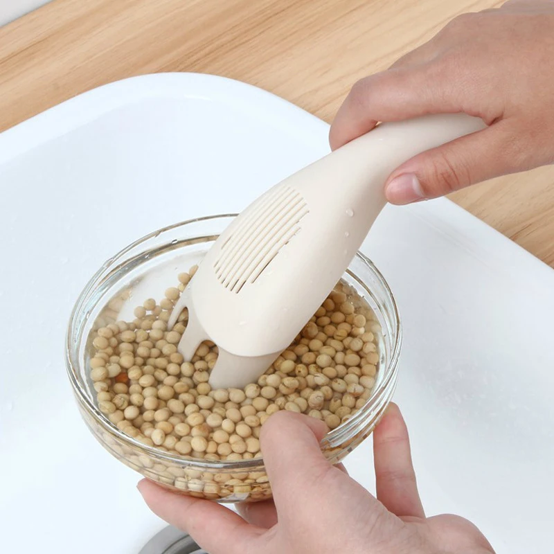 Дуршлаг устройство для промывки риса промывка риса сито бобы горох ситечко для очистки гаджет кухонные аксессуары инструменты для приготовления пищи
