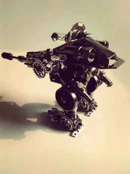 

New Steampunk Mechanical Enemy Kamen Rider Modeling Model Kit Metal Robotics Kits DIY Toys Hobby Tools With Camera