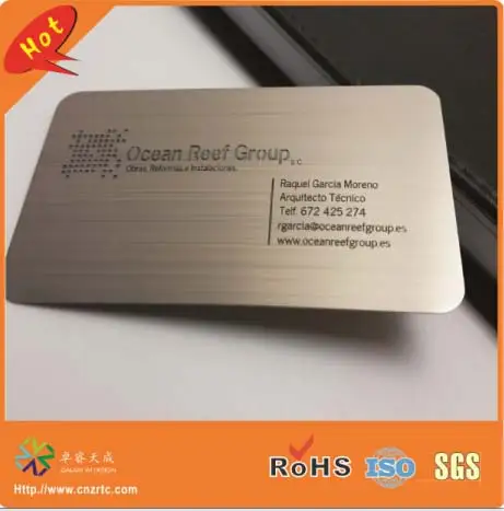 card china business metal directly supply factory cheap custom laser blank cut name
