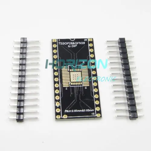

hot 2pcs SOP16 SOP28 TO DIP16 DIP28 SSOP28 TO DIP28 adapter pcb conveter board