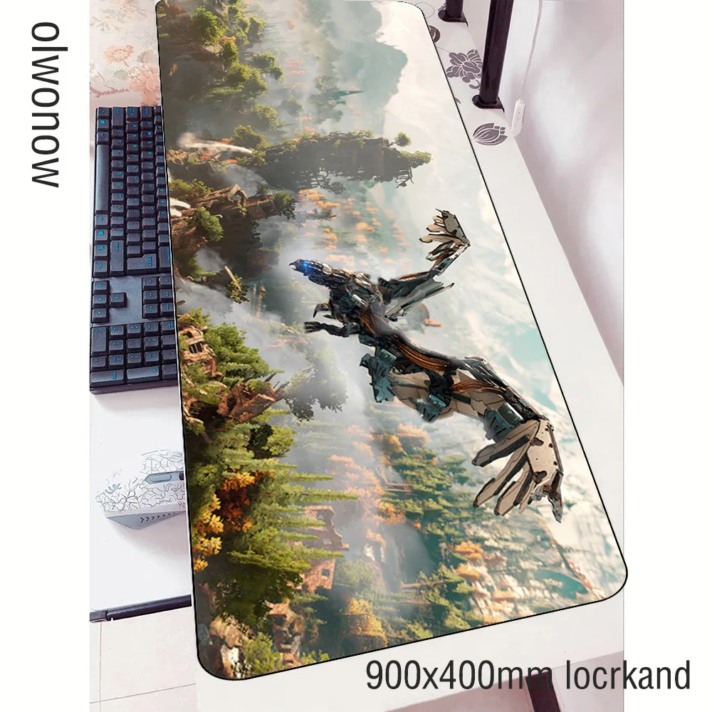 Коврик для мыши horizon zero dawn gamer High-end 90x40 см notbook игровой коврик большой милый PC