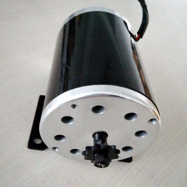 Dc Motor Trottinette électrique avec support Moteur électrique Moteur à  courant continu 3000 tr/min pour vélo électrique Gokart 1000 W 36 V