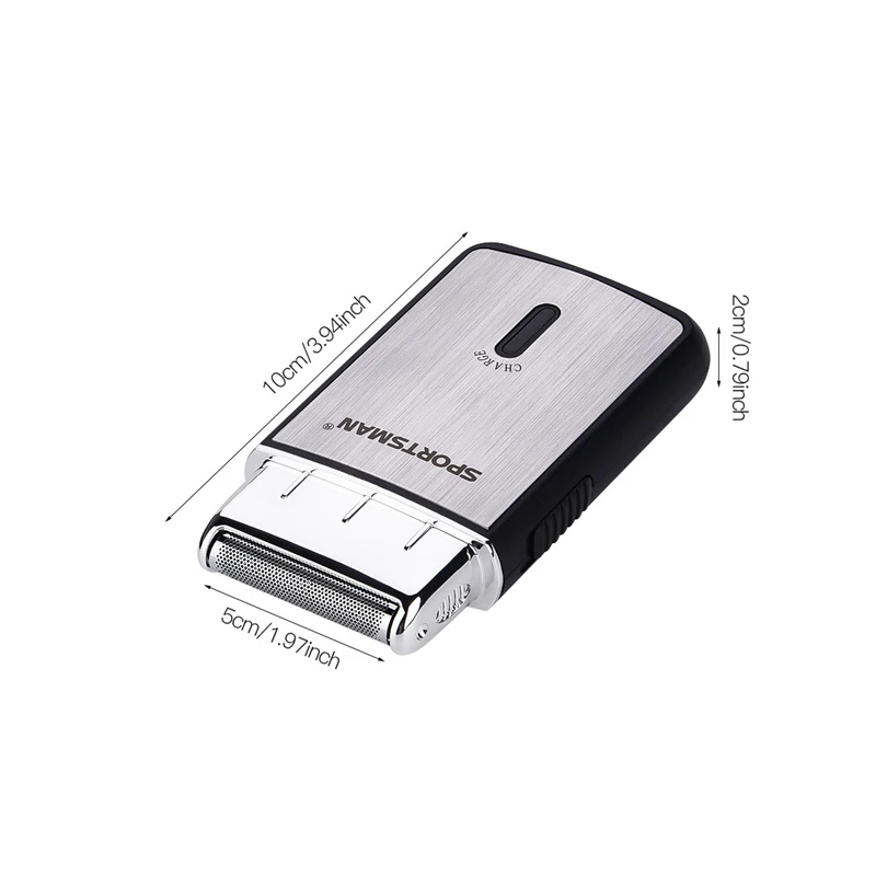Мини USB Аккумуляторная Мужская электробритва беспроводная дорожная бритва с