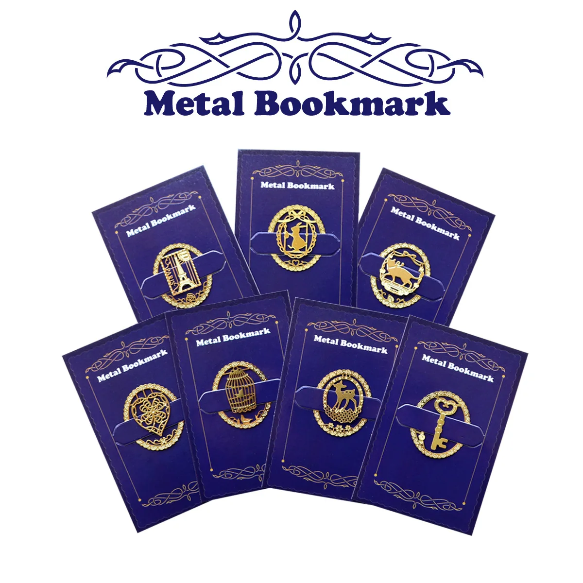 1 шт. [] фантазийные кружевные латунные металлические закладки креативные канцелярские подарки изысканные мини ажурные