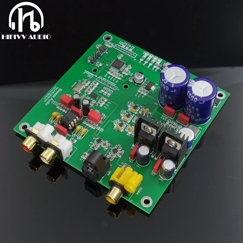 

ES9038Q2M Decoder I2S DSD Fiber Coaxial Input Finished DAC Board Upgrade CD player or DVD