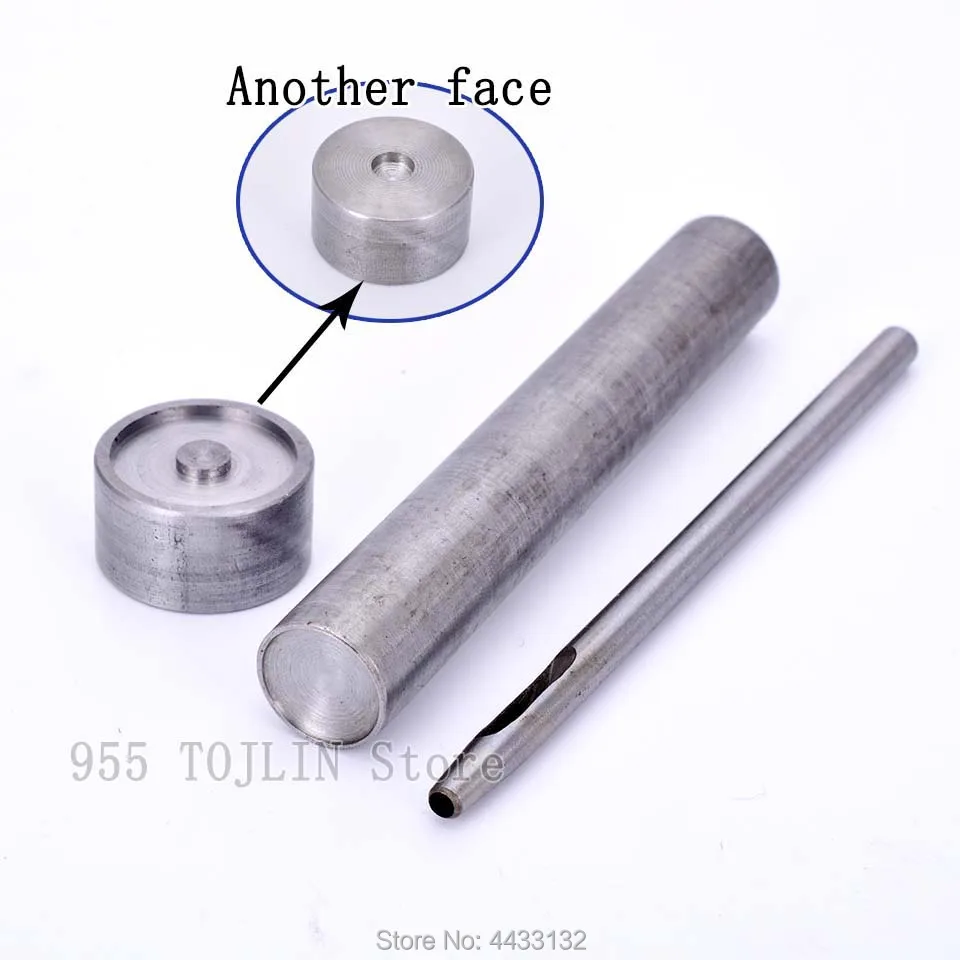 J-14mm18mm Magnetic snap fasten Leather Craft mould Snap Fastener Buttons Installation Tool Hand Punch Tool  DIY  Accessories 4