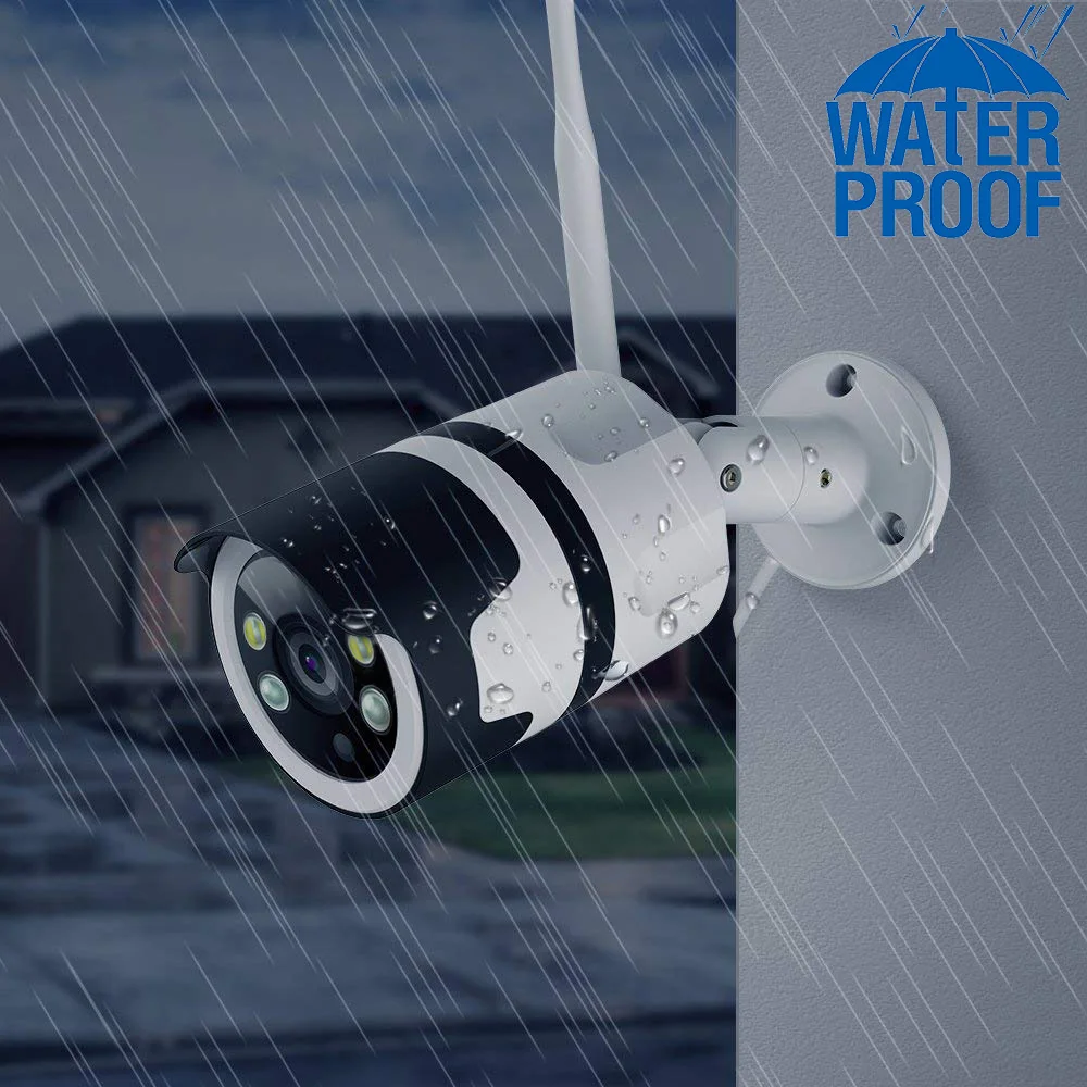 1080P CCTV камера 720P Wifi безопасности наблюдения Двухсторонняя Аудио Цветная ночного